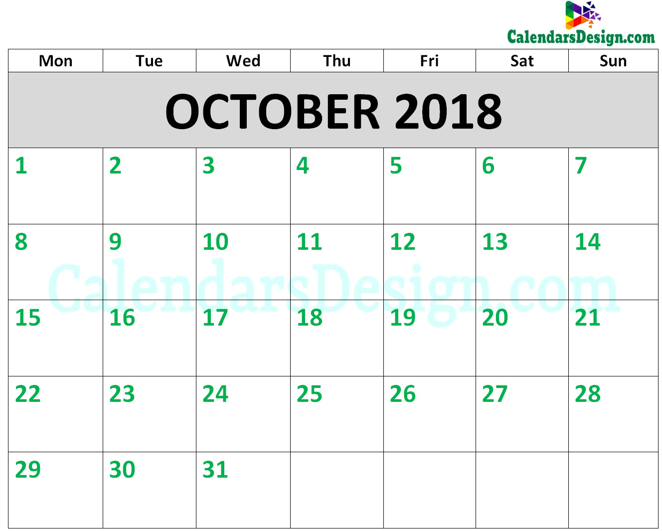 october-2018-calendar-template