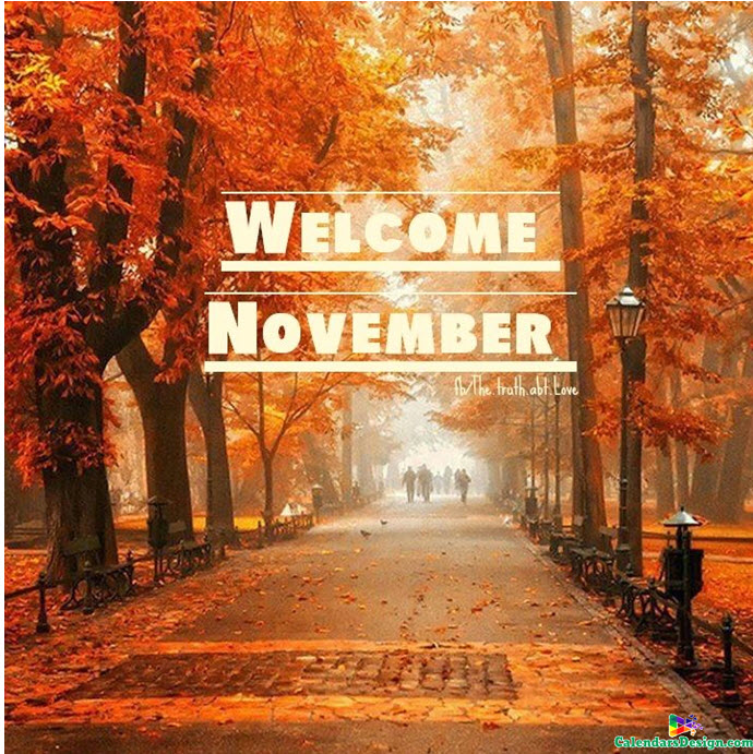 Welcome November Month