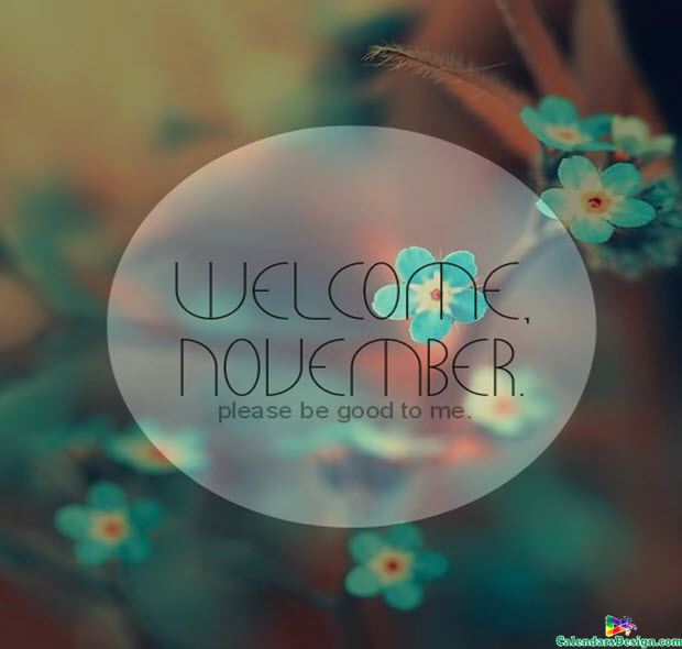 Welcome November Quotes and Sayings