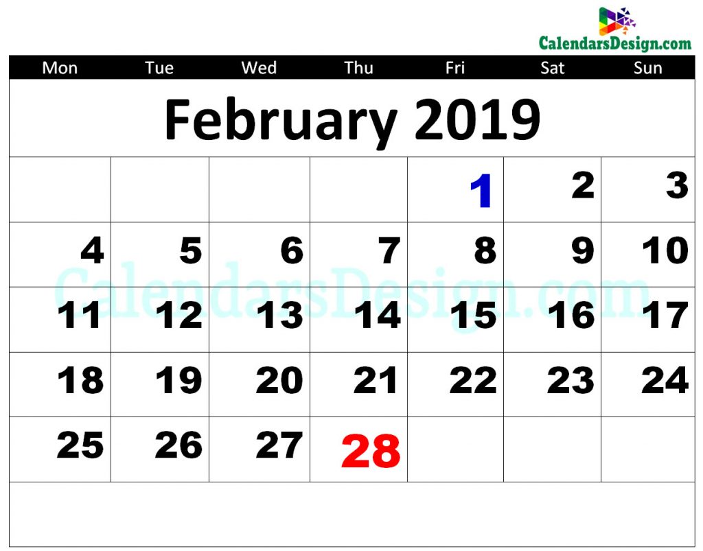 february-2019-calendar-template