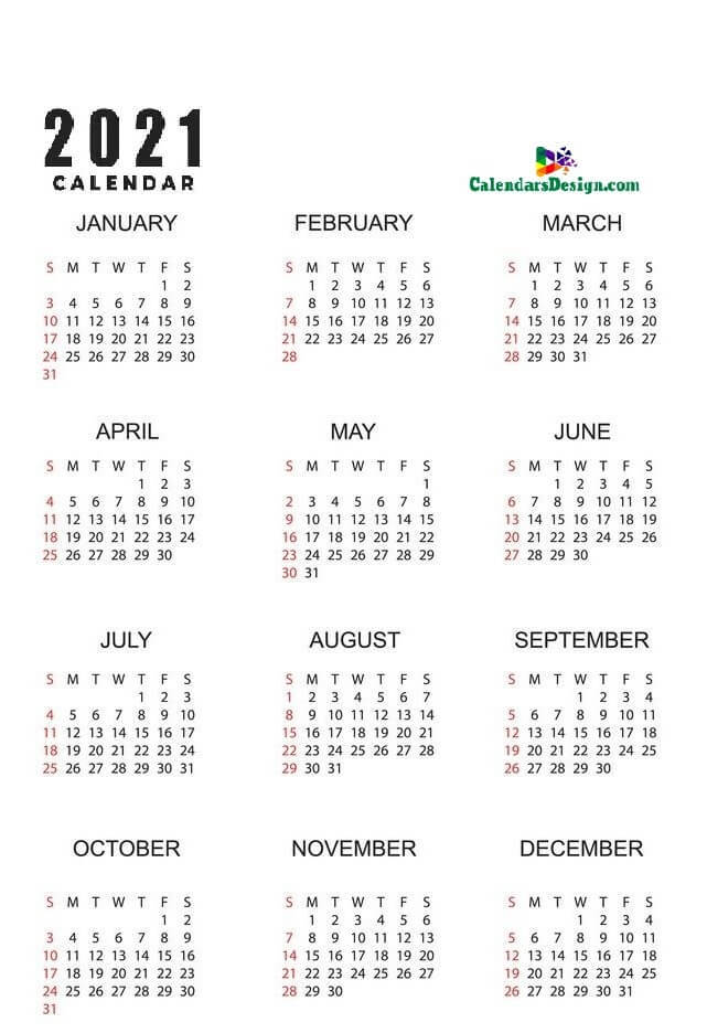 12 calendar printable calendar