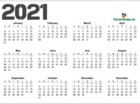 12 month calendar download