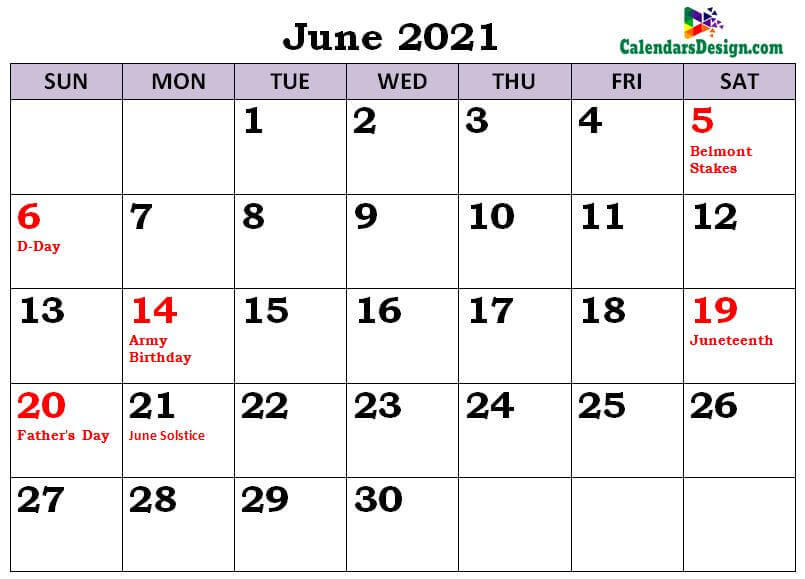 June 2021 Indian Calendar with Holidays