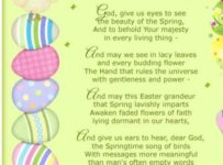 Happy Easter Prayer Poems 2022