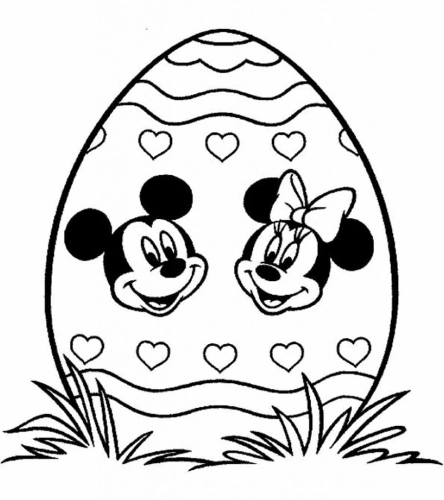 Top 10 Disney Easter Coloring Pages For Your Toddler