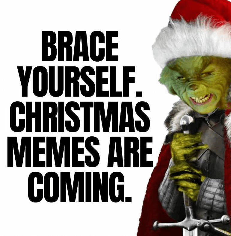 Black Merry Christmas Meme