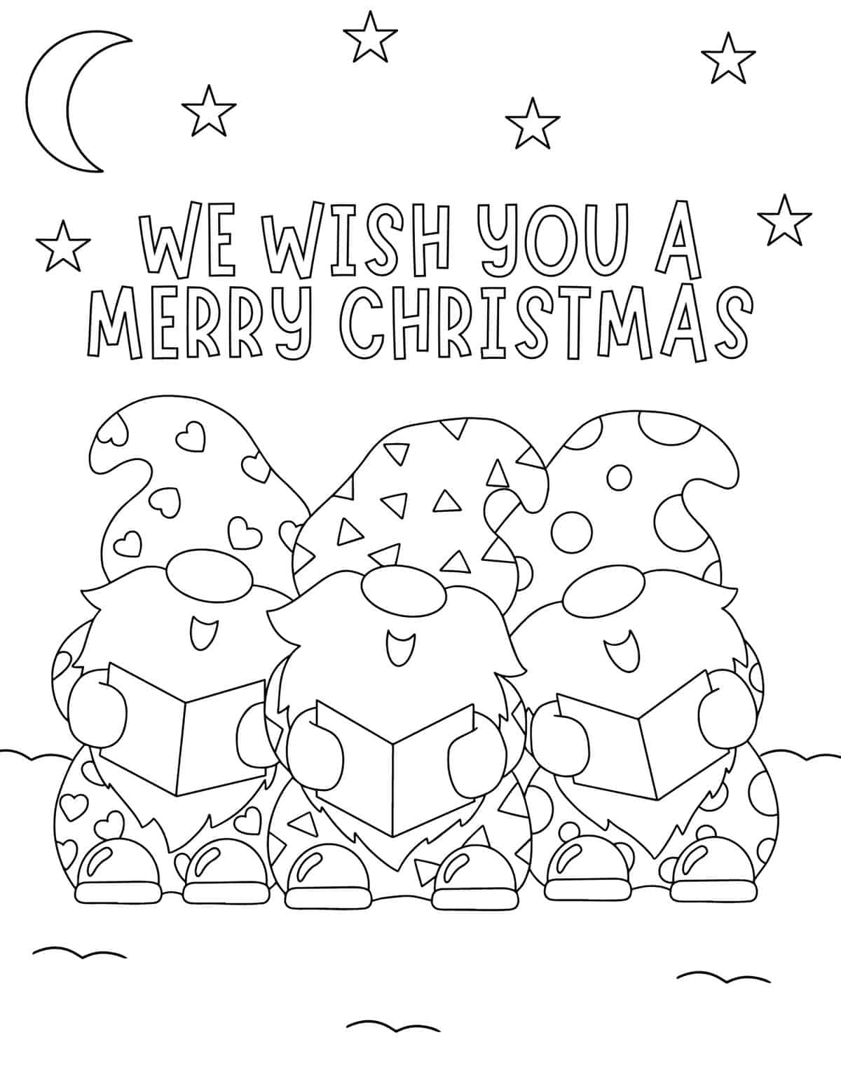 Merry Christmas Coloring Pages 2022